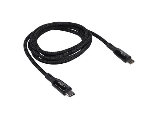 Кабель TFN 8pin-TypeC blaze 1.2m black (TFN-C-BLZ-CL1M-BK)